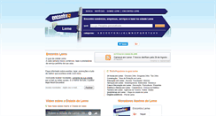 Desktop Screenshot of encontraleme.com.br